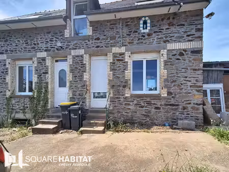 maison 3 pièces de 75m² à finir de rénover à l'entrée d'un hameau en campagne de la chapel