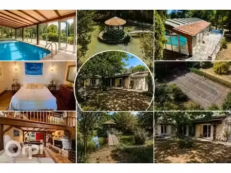vente maison 4 pièces 204 m² à cravans (17260)  414 000 €