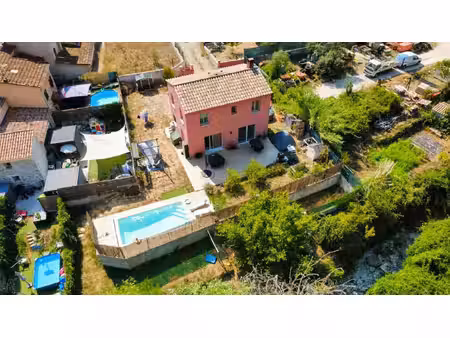 tourette levens maison 4p 97m² terrain piscine