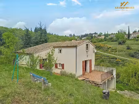 veyras – maison en pierre au coeur de la nature