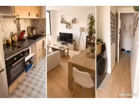 appartement traversant et lumineux – 50 m² – 2 chambres