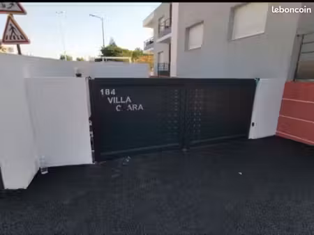 garage box double 26m² électricité