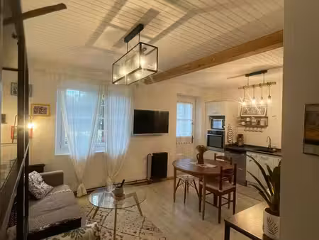 t2 meublé – bail mobilité – hasparren – 50 m² – 755 tout compris