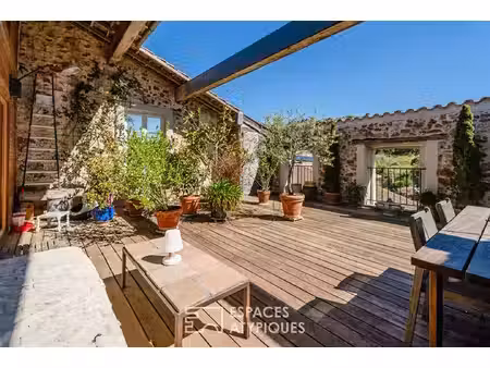 propriété de charme et d'exception  rooftop et garage 170m2