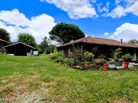 airial landais – 1 7 ha – 2 habitations – 12 box – onesse-laharie