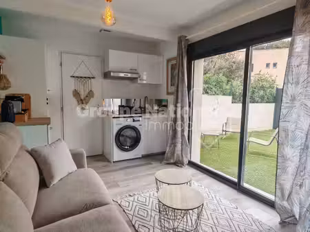 studio maison individuelle 18 m2 en rez de jardin