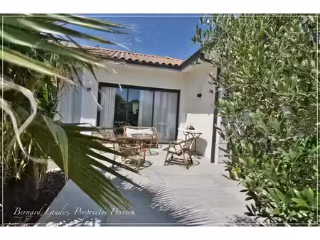 maison de plein pieds de type 5 à linxe avec vue