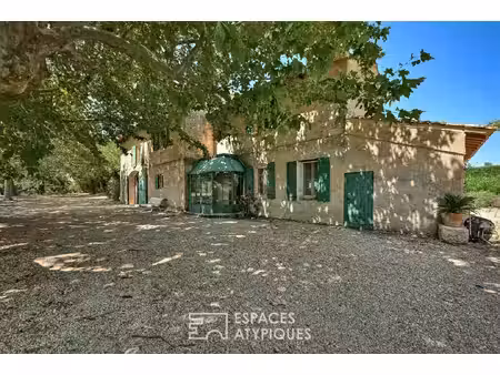 maison familiale authentique avec piscine en petite camargue