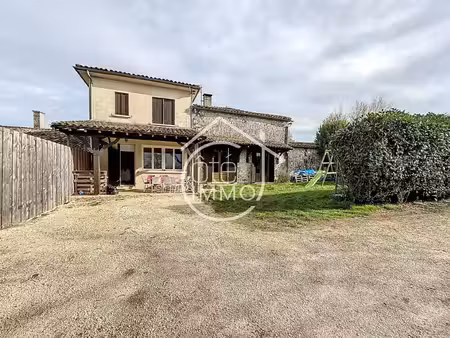 fougueyrolles – maison en pierre 4 chambres avec terrain constructible détachable de 1 951