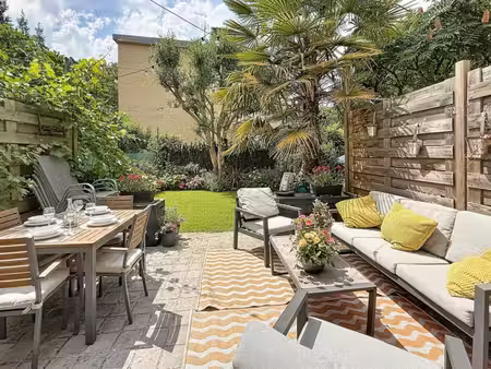 charmante maison  4 pièces   3chambres   terrasse et jardin