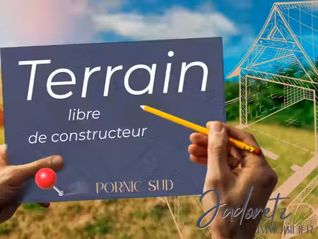 terrain pornic 780 m2