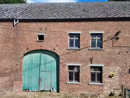 cap'houses : etable en partie aménagée.