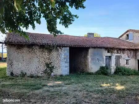 ensemble en pierre à restaurer (maison + grange 80m²) – douchapt (chabretaire)
