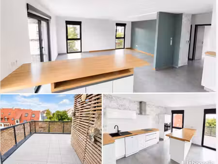 81 m² – traversant - terrasse 15 m² plein sud – vue dégagée – ascenseur- garage – résidenc