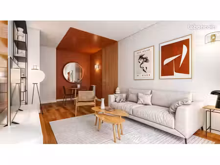 ◊ f3 meublé (58 m²) - 3 mn gare de la garenne-colombes  proche défense