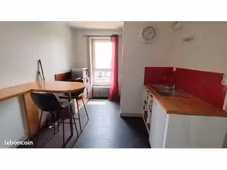 appartement 25m2 meublé avec eau et chauffage inclus