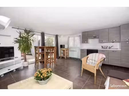 loue joli rdc villa au calme à beaumont sur lèze bail meublé mobilité-disponible à partir 