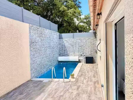 maison meublée 5 pièces 124m² + piscine + double garage