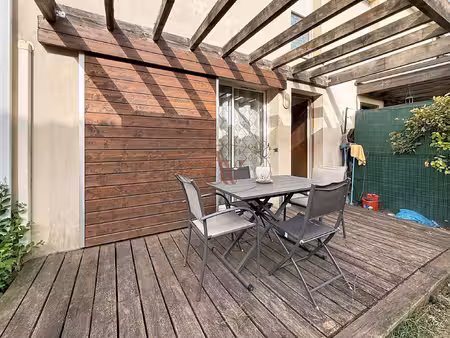 appartement t3 en rez-de-jardin résidence récente et sécur