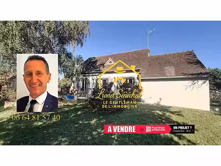 maison 8 pièces de 135 m2 habitables avec un sous sol complet sur une parcelle de plus de 