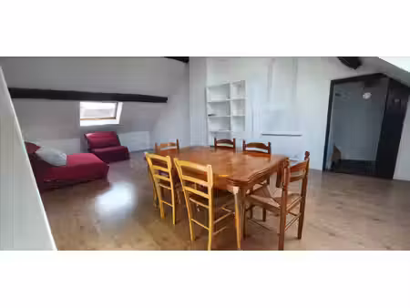 triplex atypique meublé 3 chambres centre ville 107m² au sol