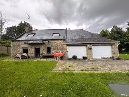 propriété en pierre avec étang  dépendances et espace réception - proche locminé  josselin