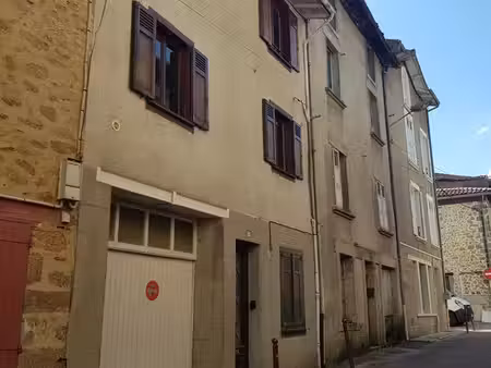 saint-junien hyper-centre – ensemble de 3 maisons – fort potentiel