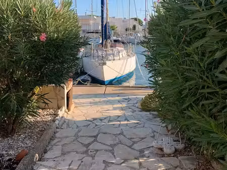 marina traversante fort potentiel – port-camargue