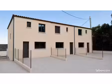 maison mitoyenne gge jardin terrasse 3 ch