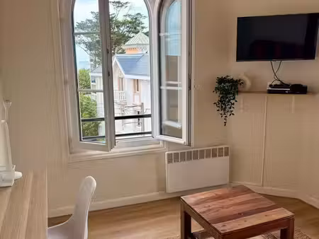 t2 meublé étudiant – biarritz beaurivage – vue mer