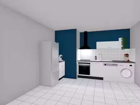 appartement 2 pièces 44 m²