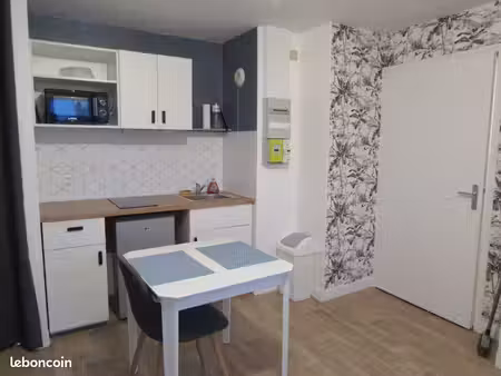 studio meublé de 17m² à louer