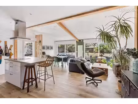 agréable maison meublée - 110 m² – 3 chambres + 1 bureau + 2 sdb + jardin arbore