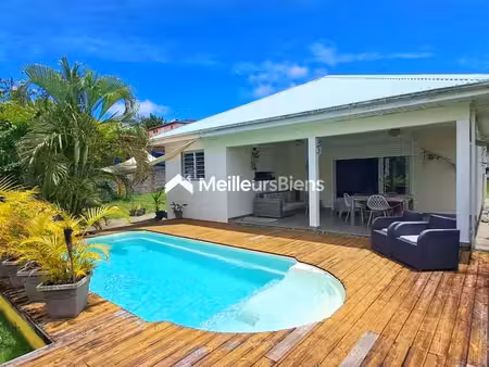 baie-mahault t4 87 m² sur 578 m² dans petit lotissement calme