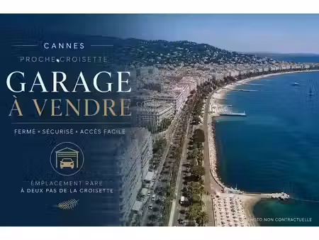 vente parking 12.5 m² à cannes (06400)  56 000 €