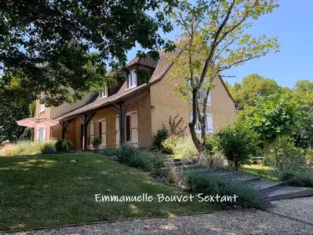 bergerac  jolie maison périgourdine  202 m²  6 chambres  vie possible de plain-pied ...