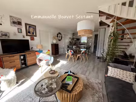 bergerac  quartier calme  maison semi-mitoyenne  jardin  garage  3 chambres  vie de...