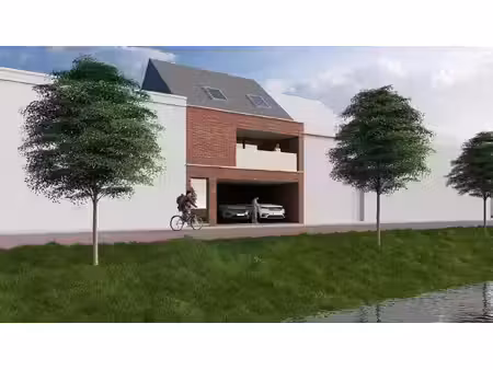 ruim duplexappartement met 3 slaapkamers en terrassen aan de oude veurnevaart