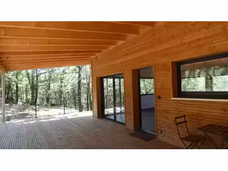 maison neuve à ossature bois + studio et vue magnifique