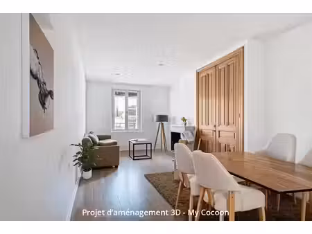 vente appartement 3 pièces 70 m² à lyon 7ème (69007)  325 000 €