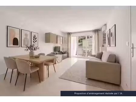 vente appartement 2 pièces 43.17 m² à cannes (06400)  350 000 €