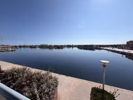 a voir sur le barcarès cap coudalère : studio cabine rénov