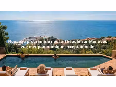 un studio à théoule sur-mer : programme neuf. livraison fin 2028