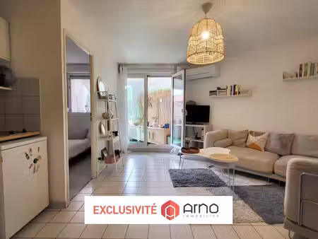 appartement t2 - terrasse et parking couvert