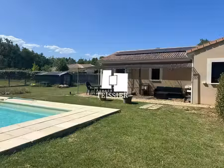 sud ardèche  07460 casteljau  villa récente avec piscine