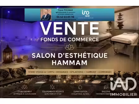 vente esthétique  coiffure 120 m²