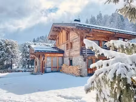 chalet de luxe en location à megève  france