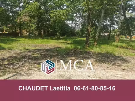 vente terrain 804 m² audenge (33980)