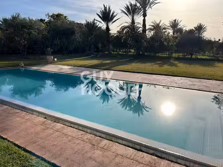 a louer / route de l'ourika  km 10 | 400 m² | piscine | jardin arboré | vue atlas