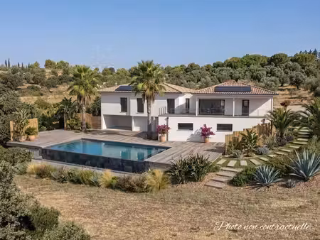 34360 villespassans magnifique villa moderne de 230 m2 avec piscine et terrain de 1285 m2